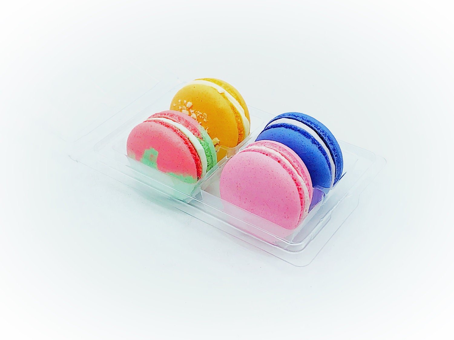 Surprise Me! 4 Pack Vegan French Macarons Set | , Dairy Free - Macaron Centrale