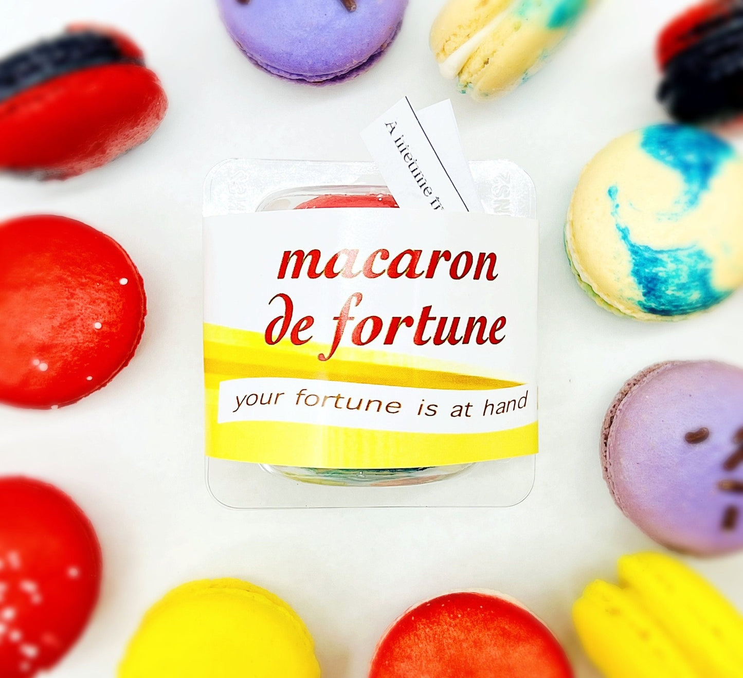 Surprise Me | Macaron de Fortune | Fortune (French) Cookies - Macaron Centrale2 Set