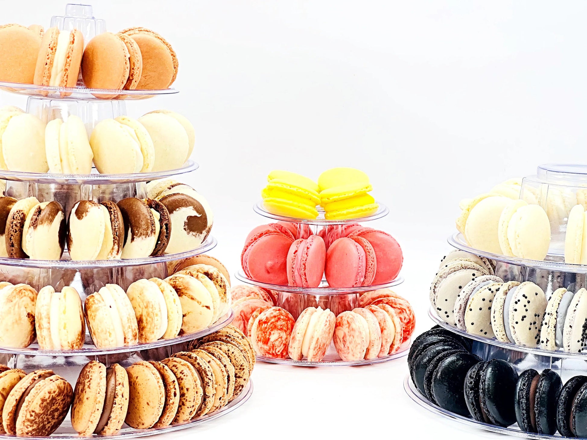 Surprise Me! Macaron Tower French Macaron - Tower included - Macaron Centrale3 Tier