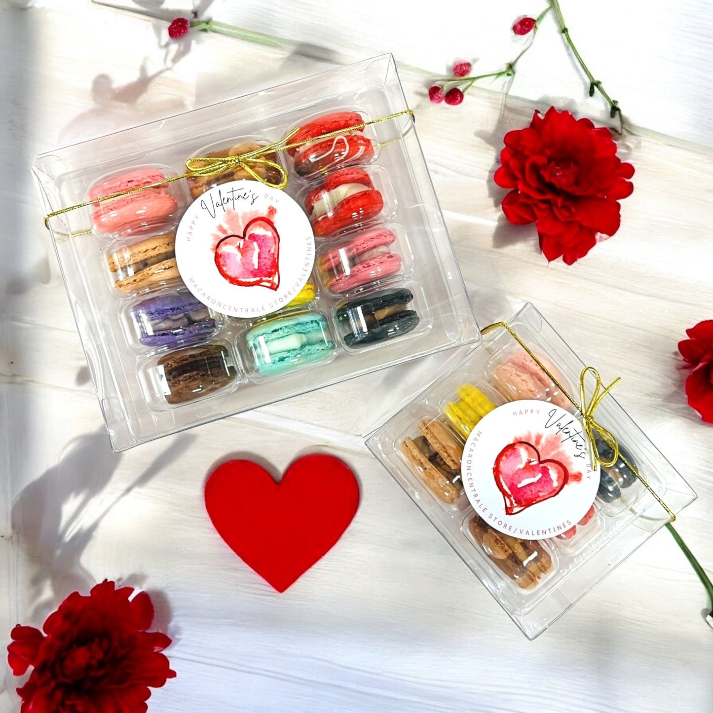 Surprise Me Valentine’s Macaron Gift Set - Macaron CentraleValentine's6 Pack