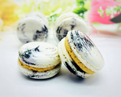 Thai Coffee Iced Latte Macarons | and Free Shipping| Perfect for your next holiday feast. - Macaron Centrale6 pack
