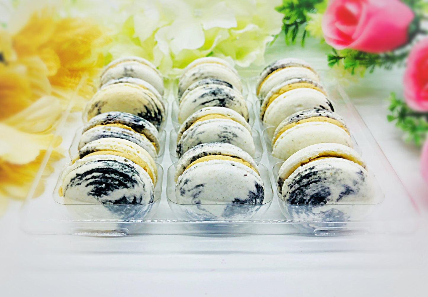 Thai Coffee Iced Latte Macarons | and Free Shipping| Perfect for your next holiday feast. - Macaron Centrale6 pack
