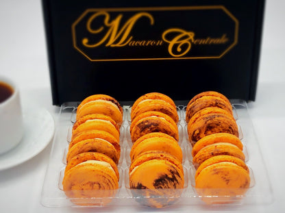 Thai Tea Macarons (6 pack) - Macaron Centrale