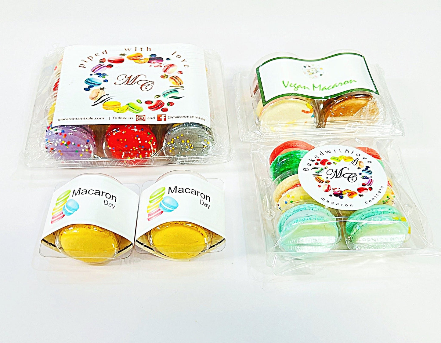 The Macaron Basket Set | Surprise Me Basket - Macaron Centrale