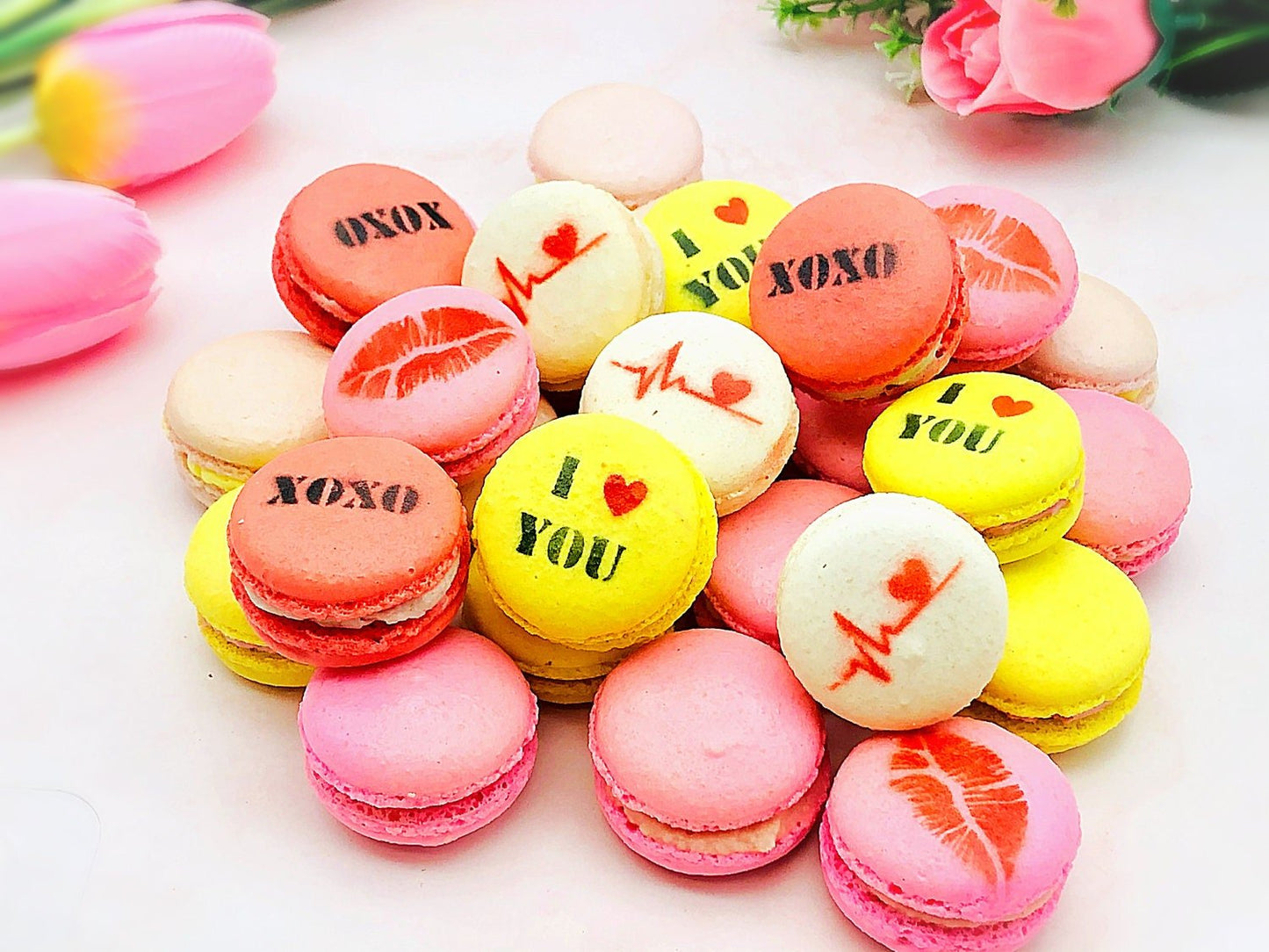 Valentine 12 Pack Macaron Set | Perfect for Valentines gift - Macaron Centrale