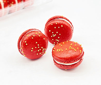 Vanilla Milk Jam Macarons (6 Pack) | Ideal for celebratory events. - Macaron Centrale