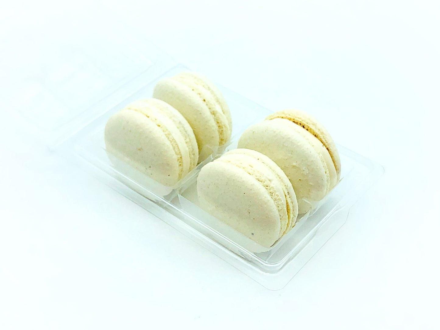 Vanilla Sea Salt Vegan Macarons - Macaron Centrale4 Pack