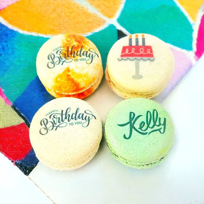 Vegan Bliss Bites: Gourmet Macarons for Your Birthday Celebrations! - Macaron CentraleBirthday4 Pack