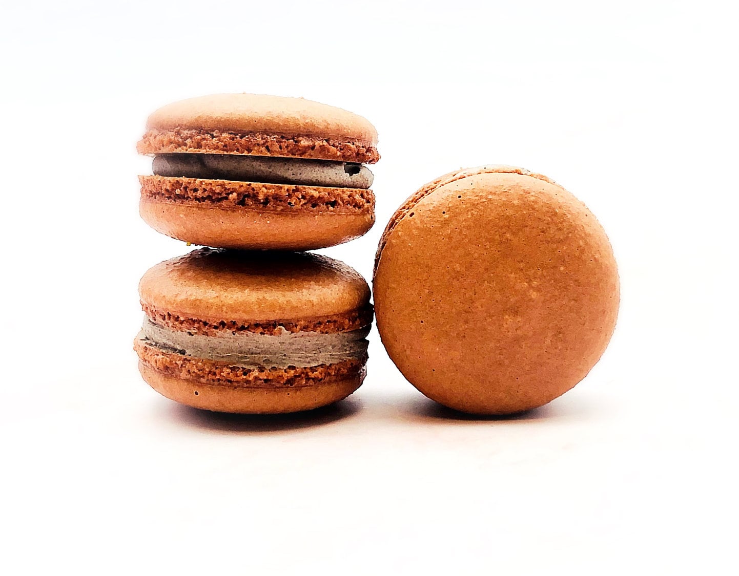 Vegan Chocolate Macarons - Macaron Centrale4 Pack