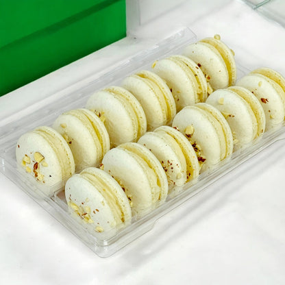 Wholesale All Natural Almond Vegan Macarons | Available in 24 & 48 Pack | A great addition for your bakery establishment or your next party - Macaron Centrale24 Pack