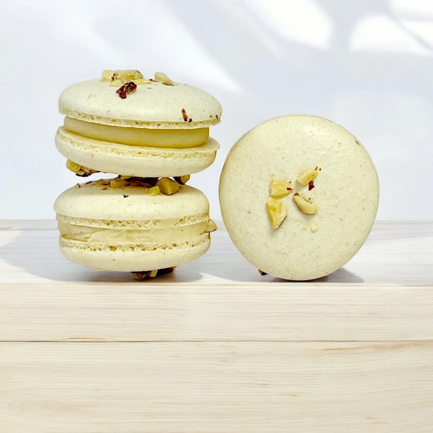 Wholesale All Natural Almond Vegan Macarons | Available in 24 & 48 Pack | A great addition for your bakery establishment or your next party - Macaron Centrale24 Pack