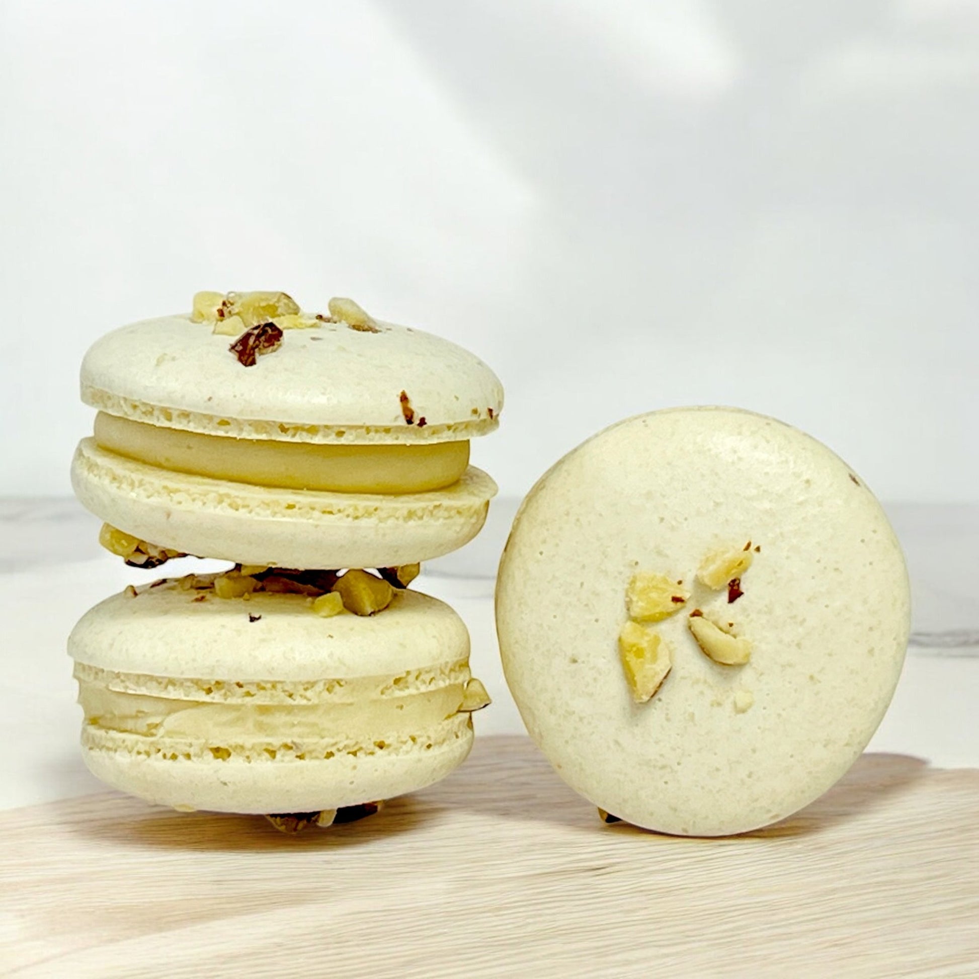 Wholesale All Natural Almond Vegan Macarons | Available in 24 & 48 Pack | A great addition for your bakery establishment or your next party - Macaron Centrale24 Pack