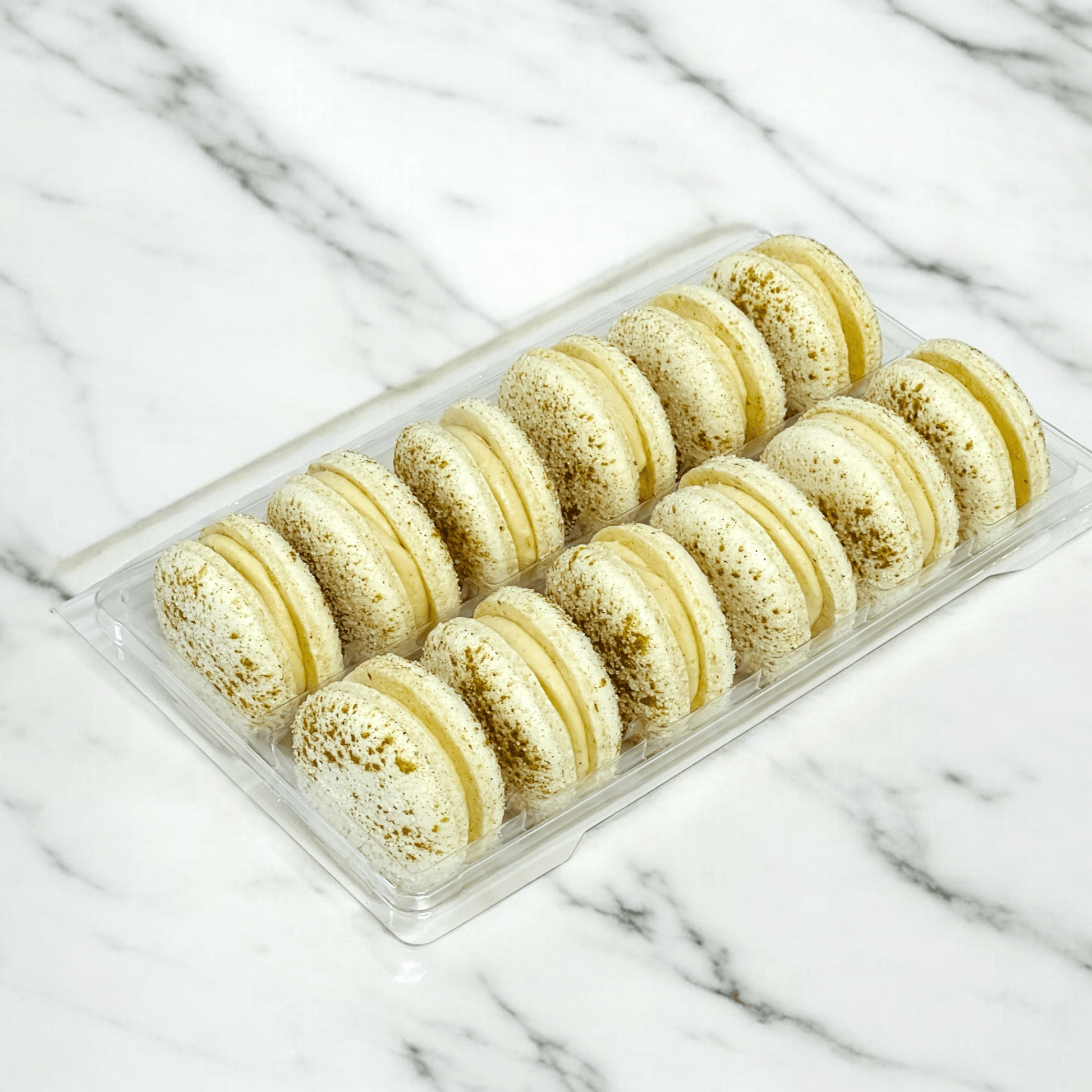 Wholesale All Natural Snickerdoodle Vegan Macarons | A great addition for your bakery establishment or your next party - Macaron Centrale24 Pack