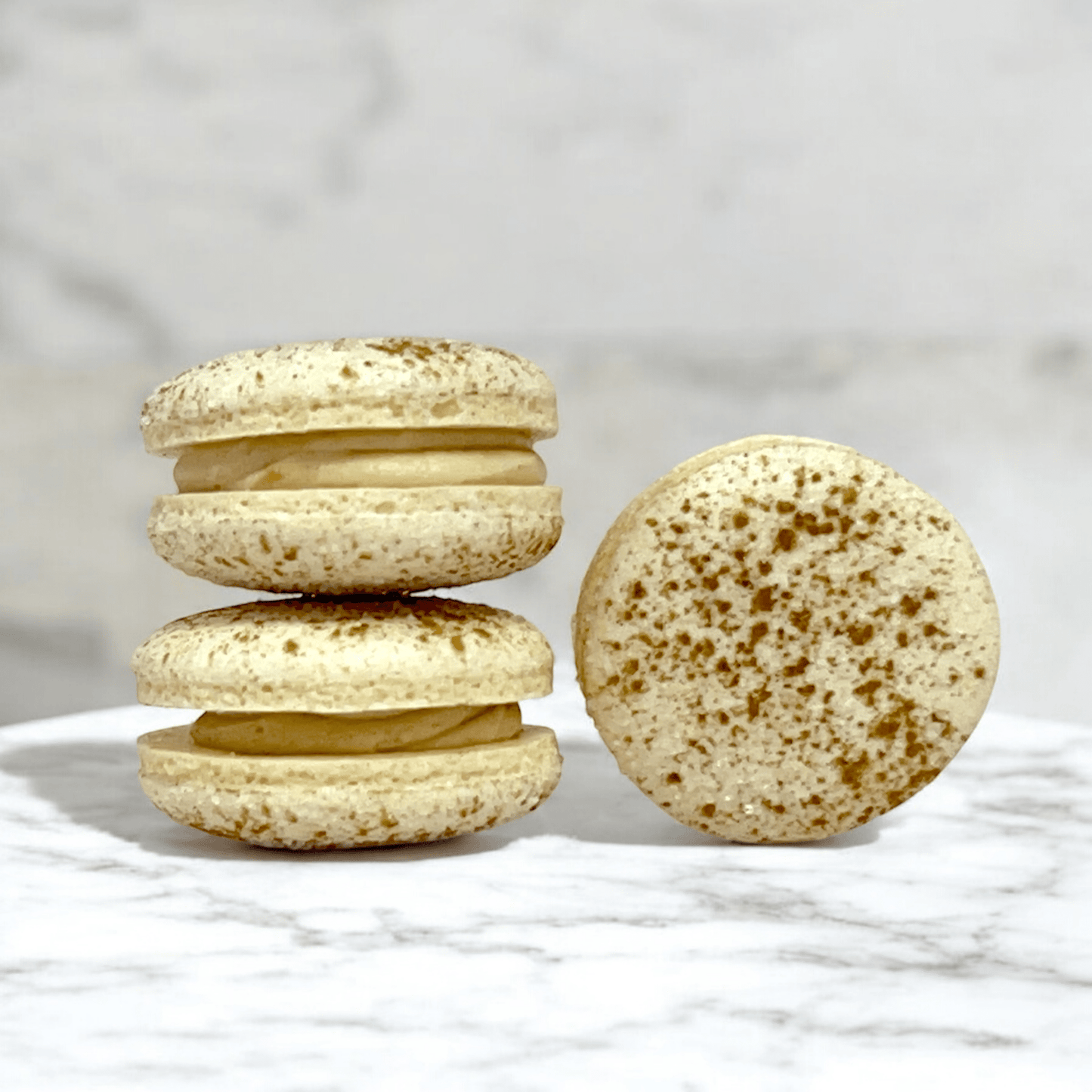 Wholesale All Natural Snickerdoodle Vegan Macarons | A great addition for your bakery establishment or your next party - Macaron Centrale24 Pack