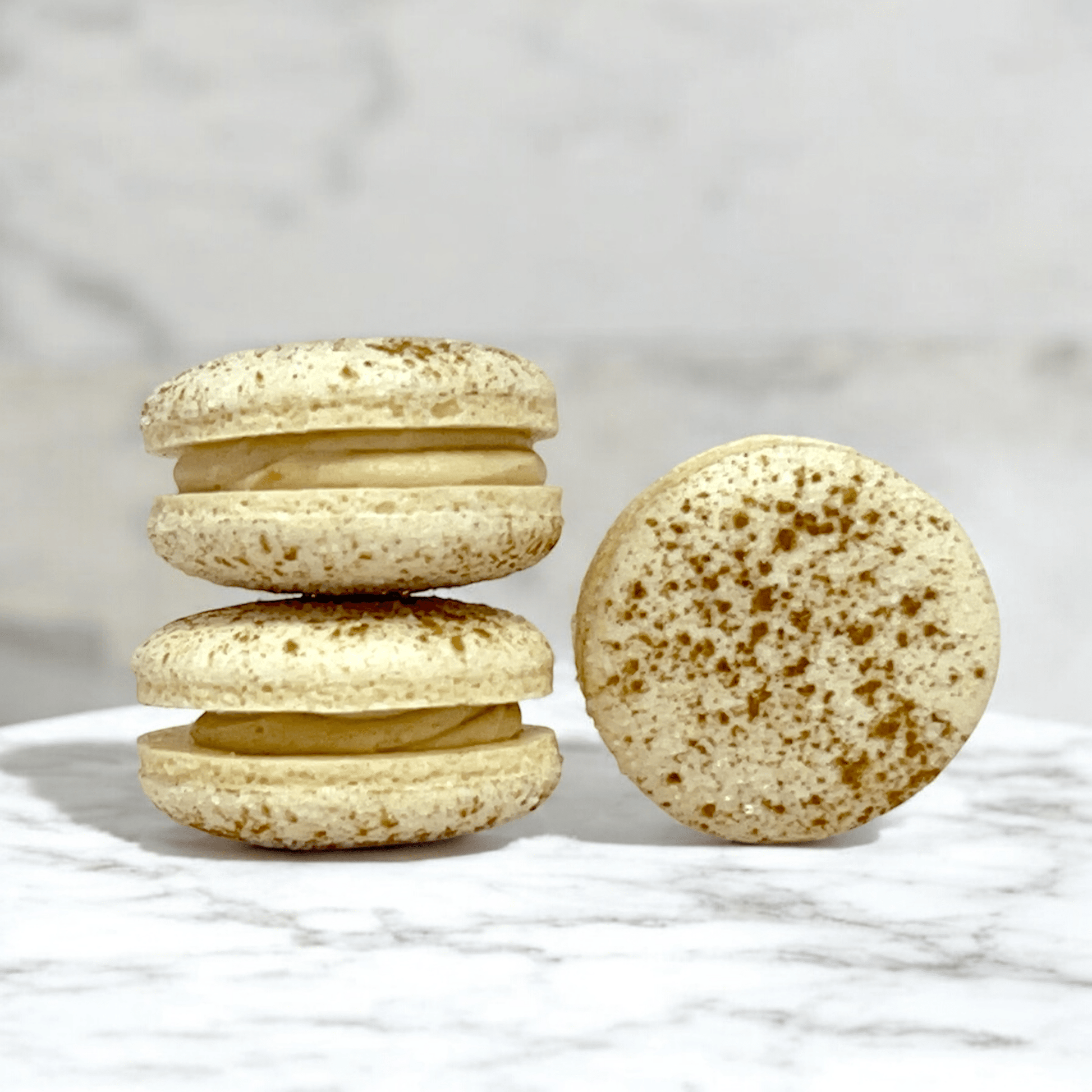 Wholesale All Natural Snickerdoodle Vegan Macarons | A great addition for your bakery establishment or your next party - Macaron Centrale24 Pack