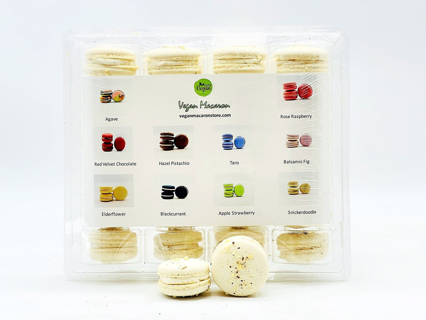 Wholesale Almond Vegan Macarons | Available in 24 & 48 Pack | A great addition for your bakery establishment or your next party - Macaron Centrale24 Pack