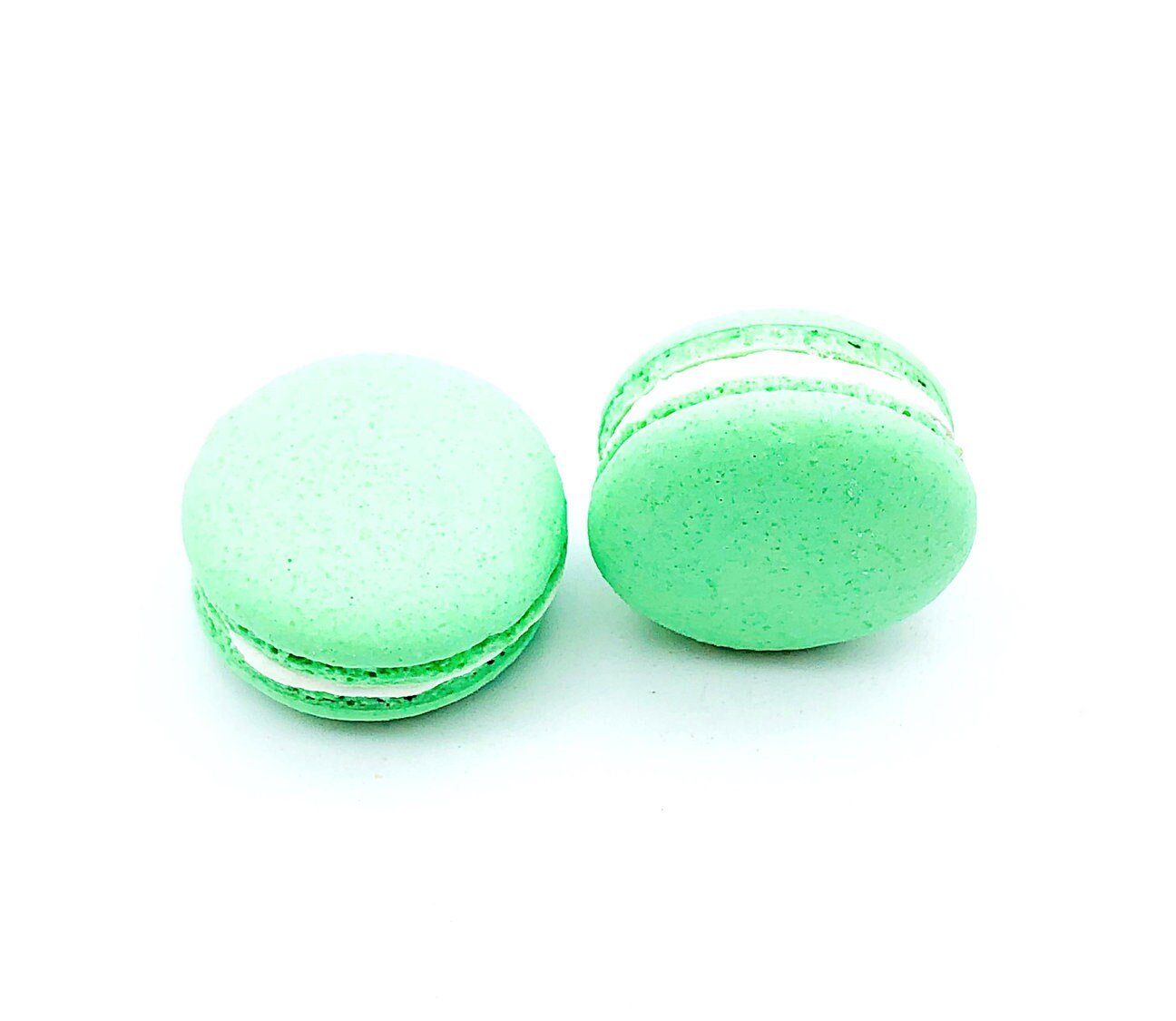 Wholesale Apple Strawberry Vegan Macarons | Available in 24 & 48 Pack | A great addition for your bakery establishment or your next party - Macaron Centrale24 Pack