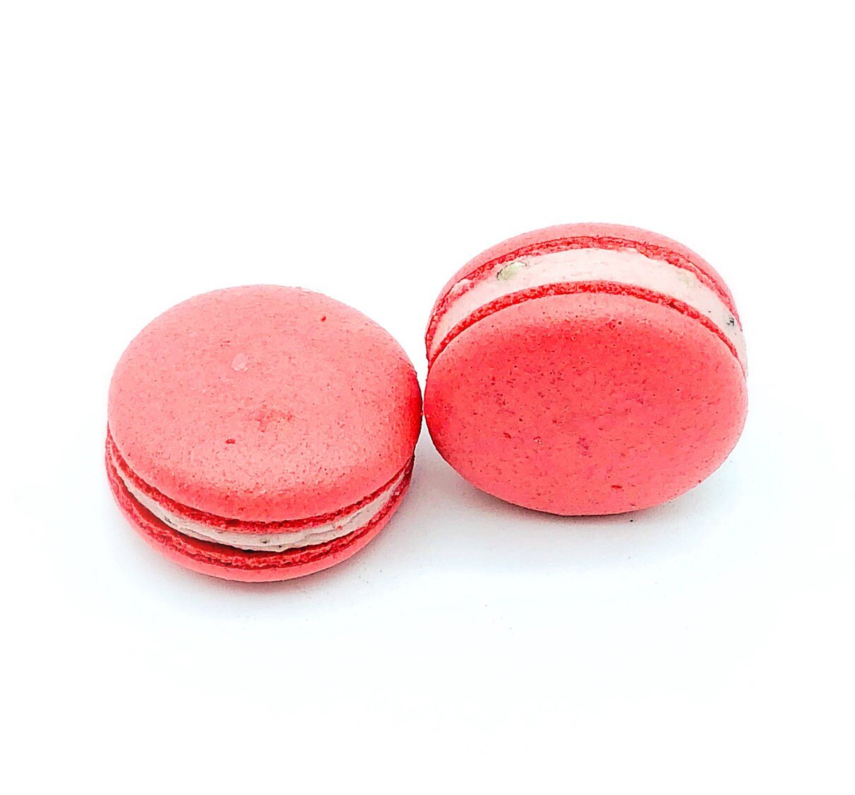 Wholesale Cherry Pecan Vegan Macarons | Available in 24 & 48 Pack | A great addition for your bakery establishment or your next party - Macaron Centrale24 Pack