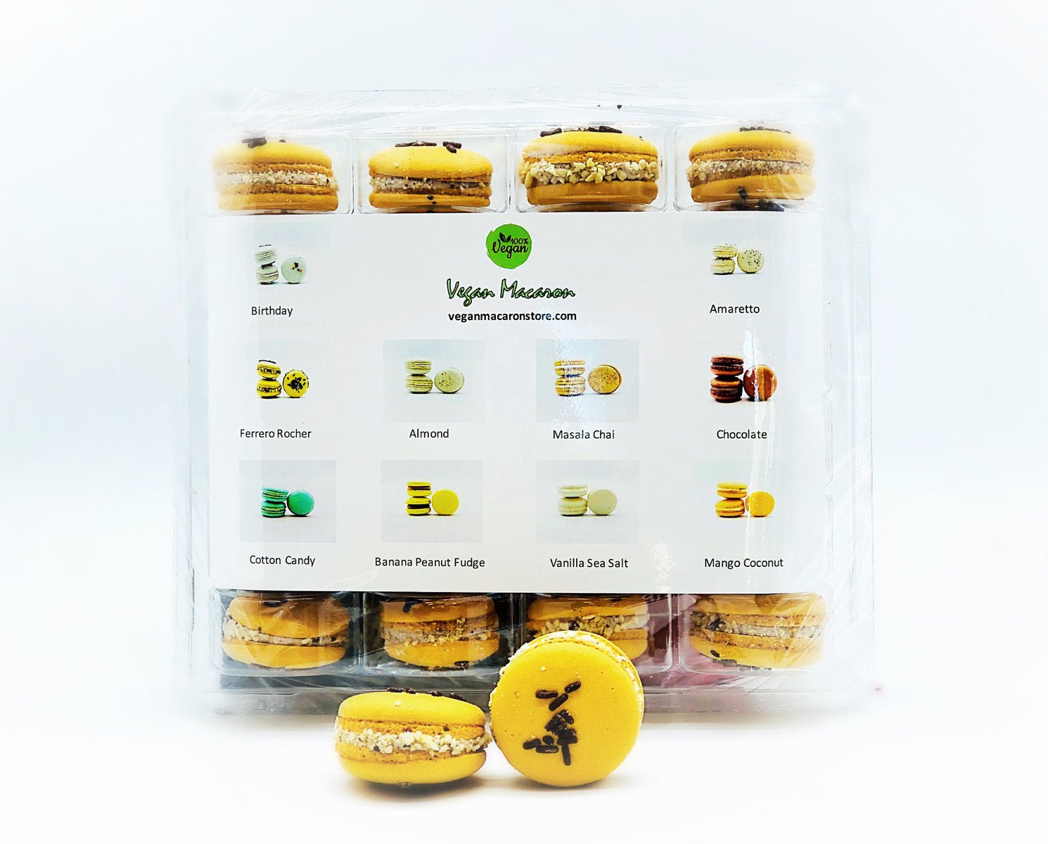 Wholesale Ferrero Rocher Vegan Macarons | Available in 24 & 48 Pack | A great addition for your bakery establishment or your next party - Macaron Centrale24 Pack