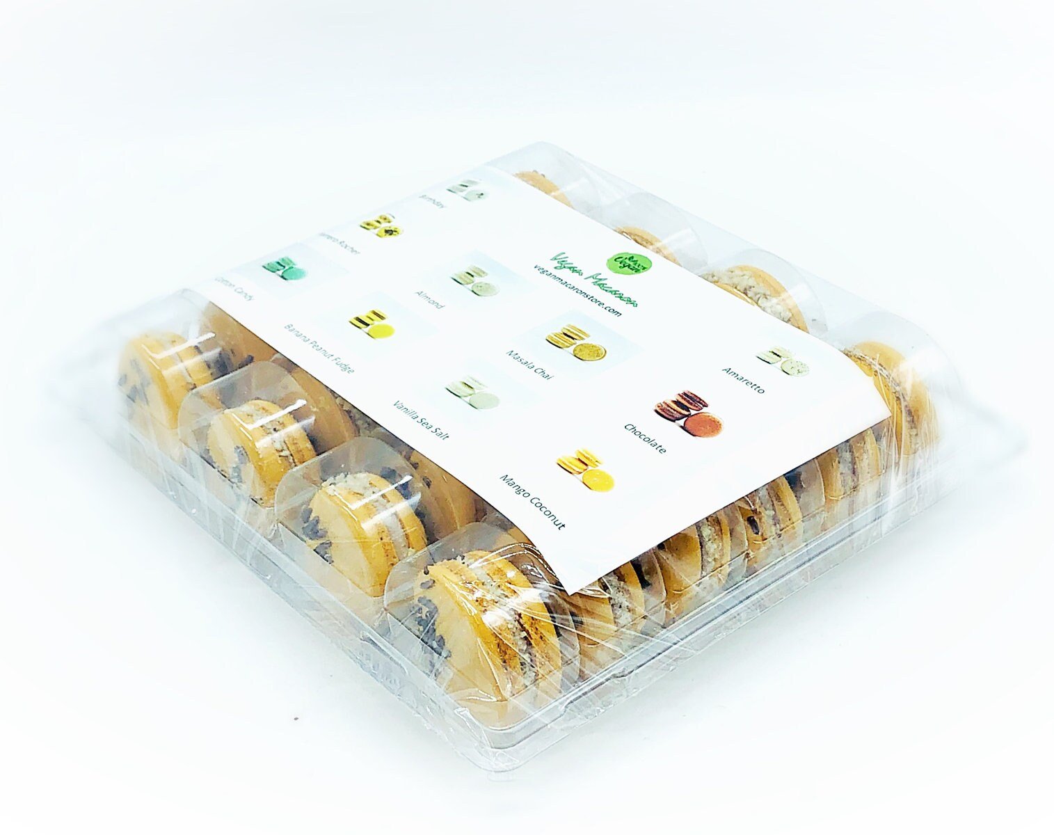 Wholesale Ferrero Rocher Vegan Macarons | Available in 24 & 48 Pack | A great addition for your bakery establishment or your next party - Macaron Centrale24 Pack