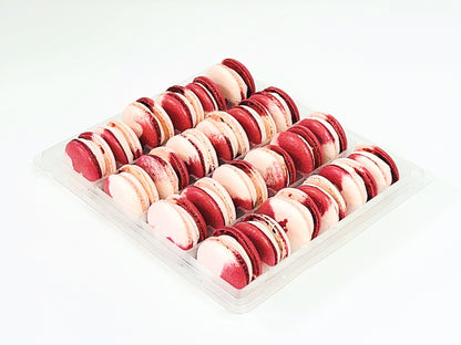 Wholesale Wildberry Vegan Macarons | Available in 24 & 48 Pack | A great addition for your bakery establishment or your next party - Macaron Centrale24 Pack