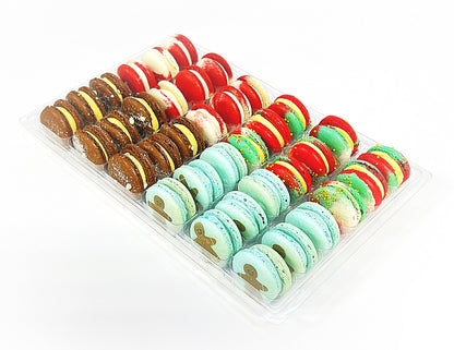 Winter Wonder Vibe: A Flavorful Quartet of French Macarons in One Set | 36 Pack - Macaron Centrale