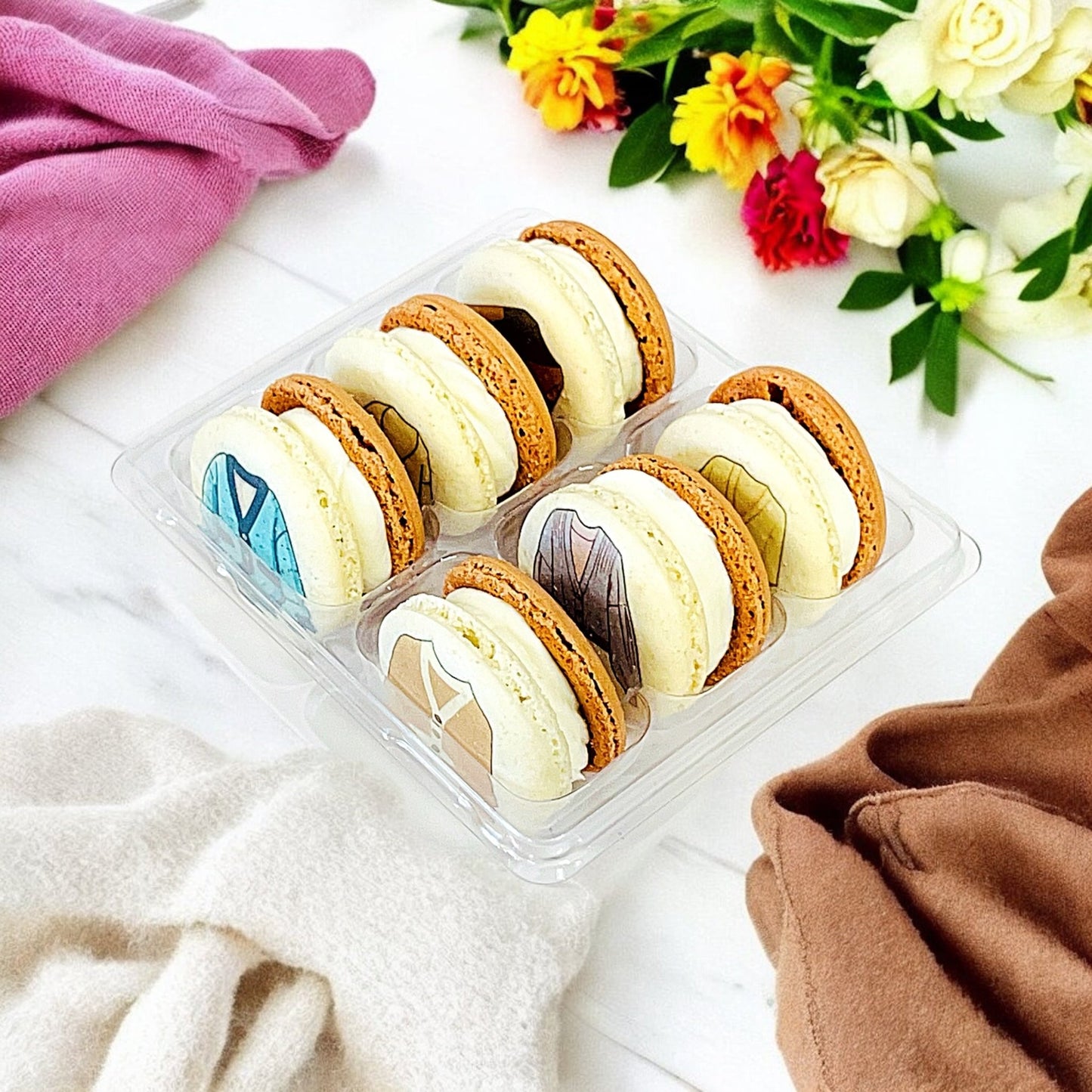 Wrapped in Flavor: The Story of Cardigan Macarons - Macaron Centrale6 Pack