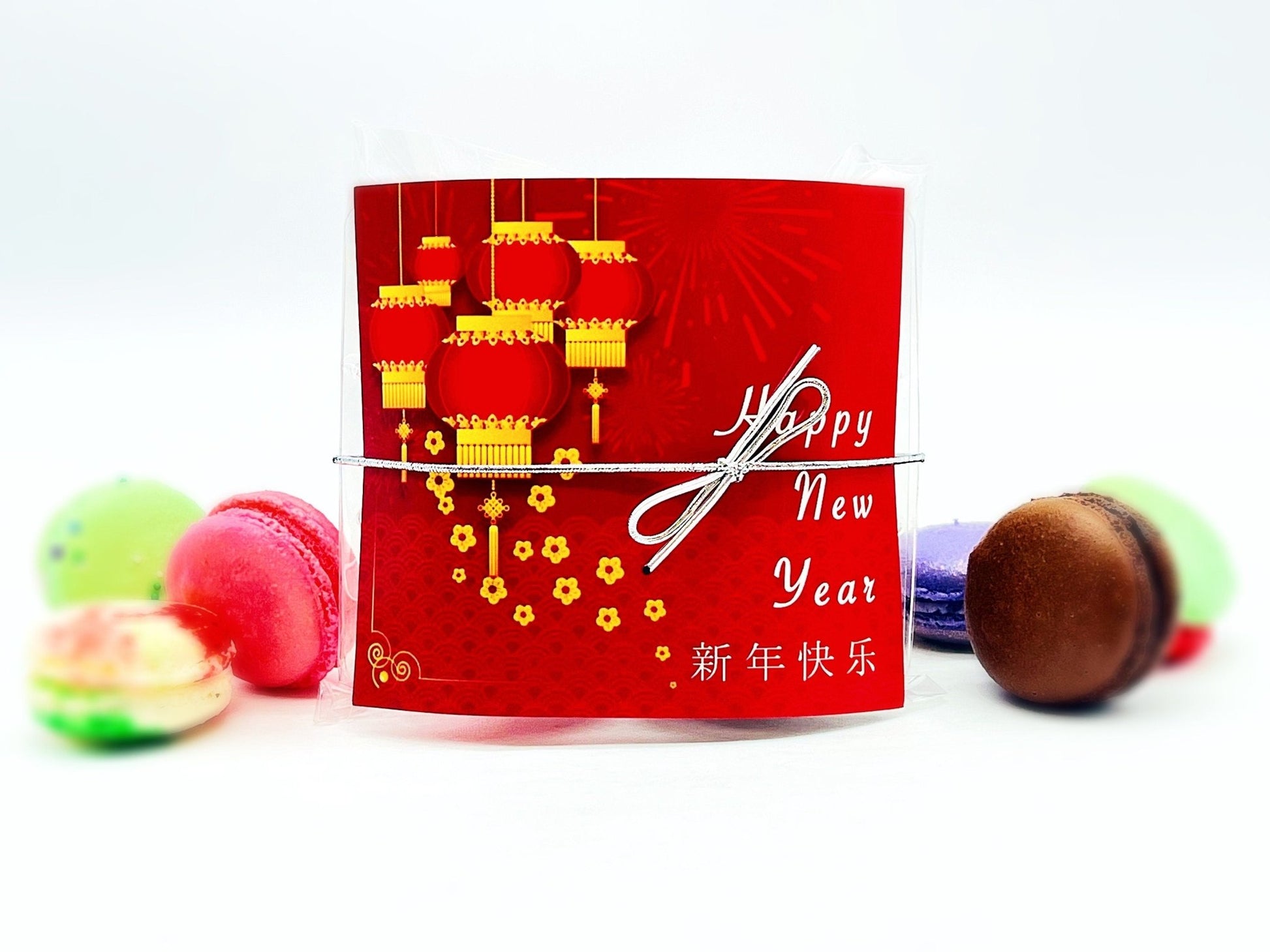 Xin Nian Kuai Le 6 Pack | Choose Your Own Flavor | Perfect for Gift Giving Season! - Macaron Centrale1 Flavor