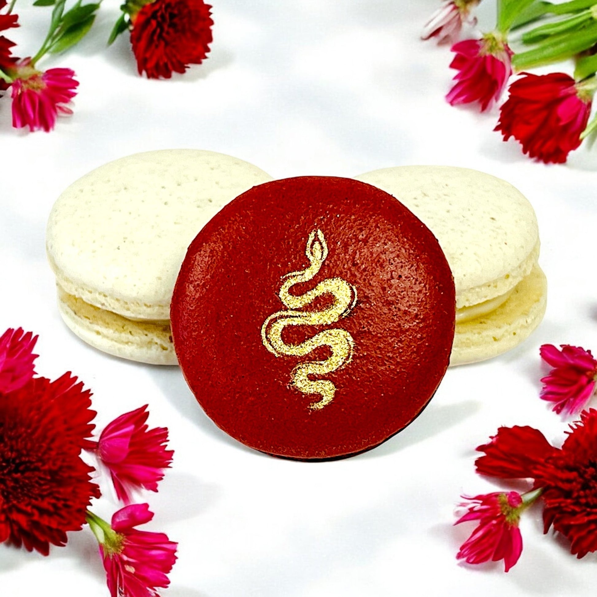 Year of Snake Vegan Macaron Set - Macaron CentraleLunar New Year4 Pack