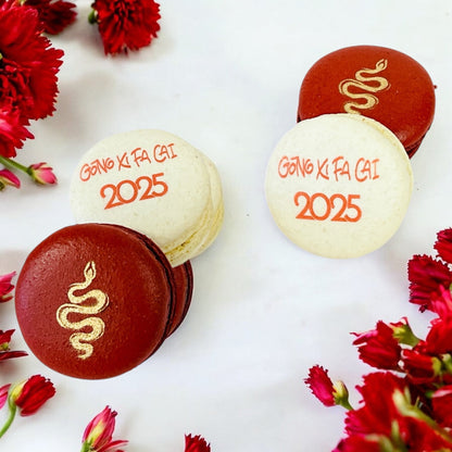 Year of Snake Vegan Macaron Set - Macaron CentraleLunar New Year4 Pack