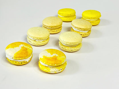 Yellow Vibe: A Flavorful Quartet of French Macarons in One Set | 36 Pack - Macaron Centrale