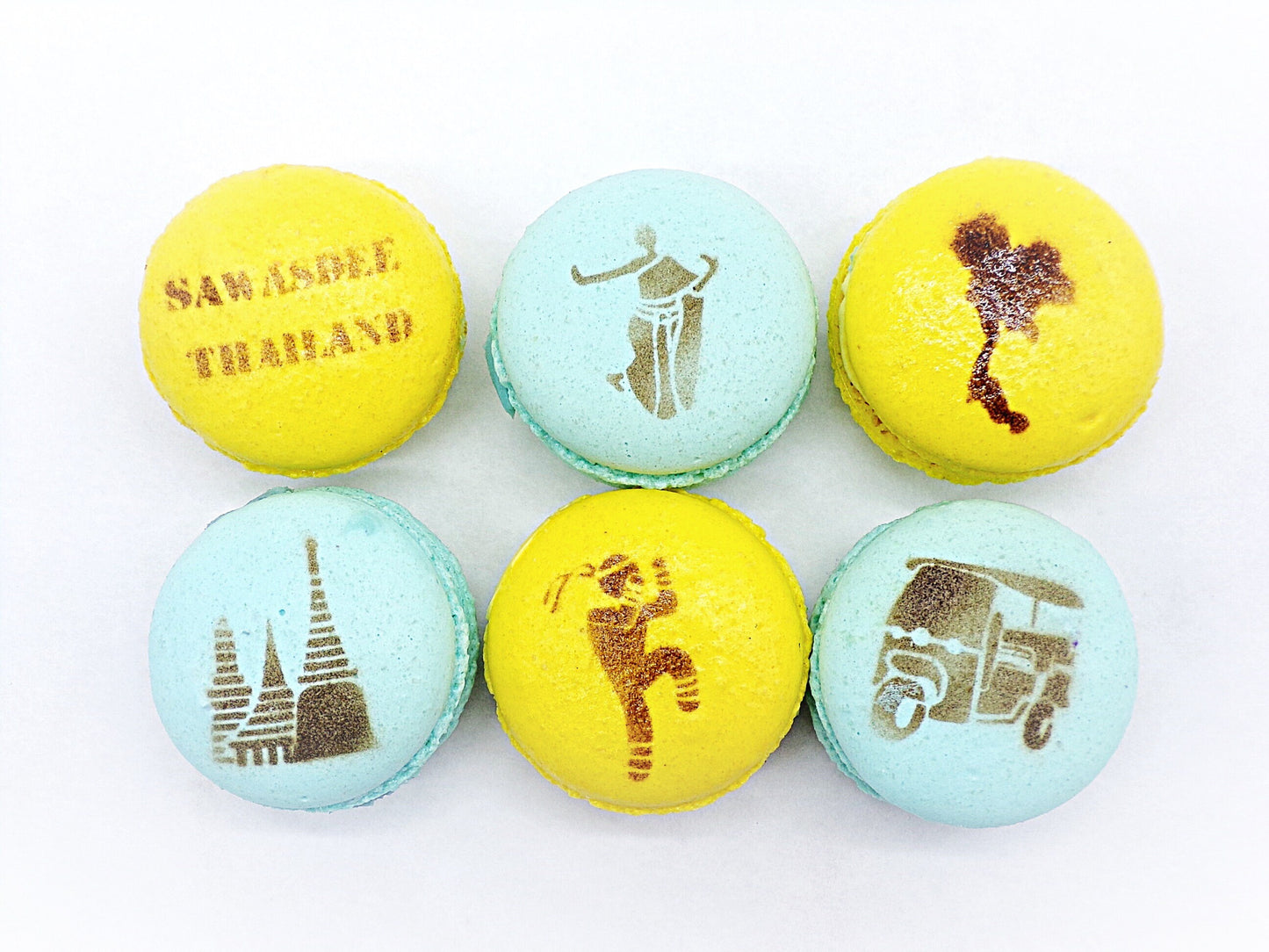 Sawasdee Thailand French Macarons Set | Handmade & Free Shipping