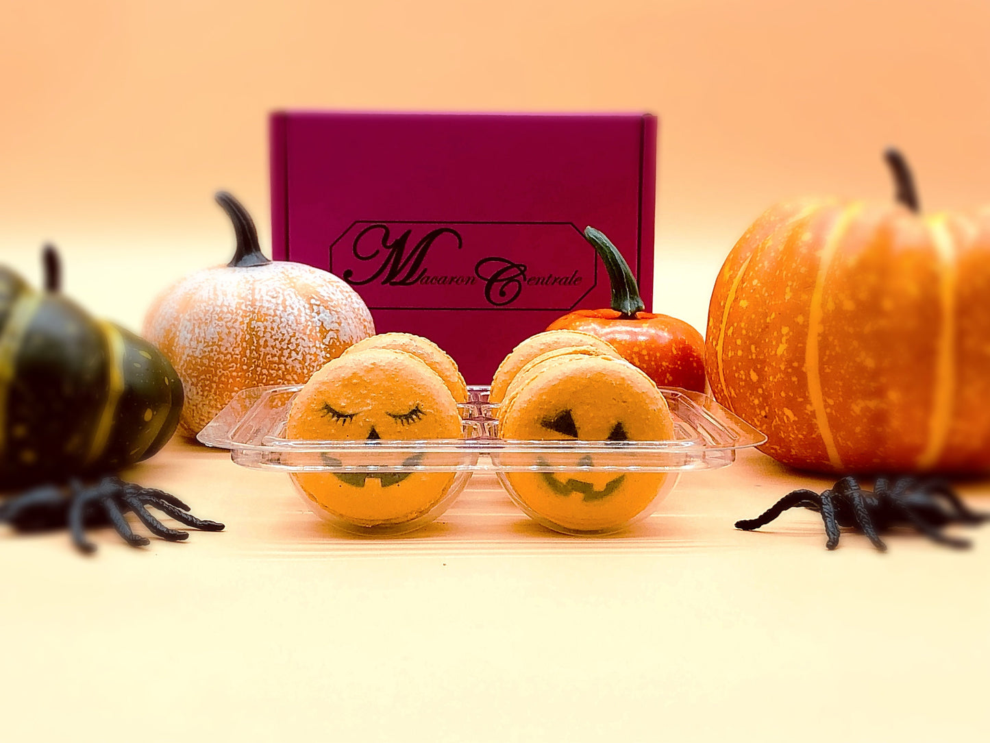 Ms. LáWeen AKA Pumpkin French Macarons | Ideal for celebratory events.